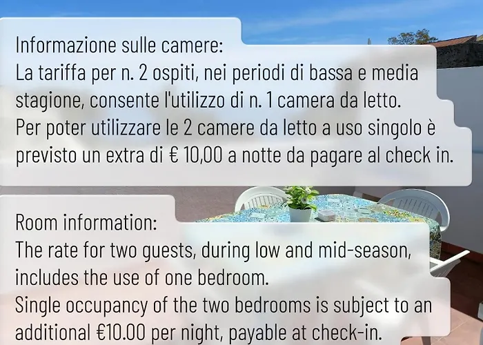 A Casicedda Hébergement de vacances